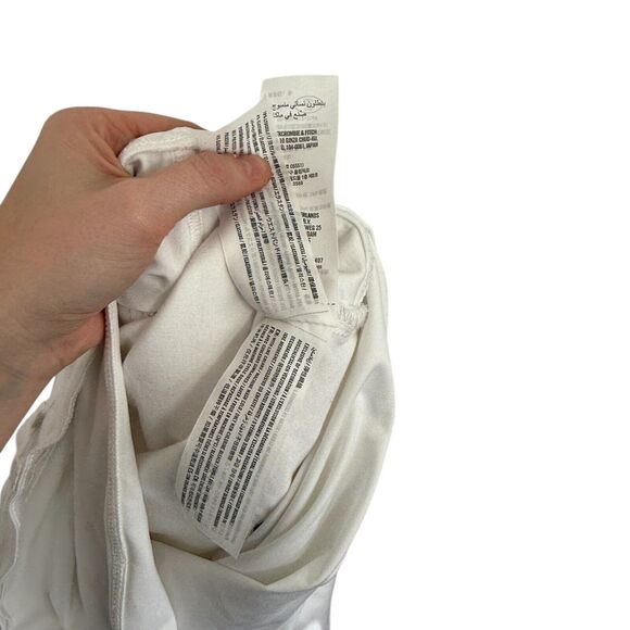 Abercrombie & Fitch Jean Legging White Maternity Jeans Capsole NWT Womens 27/4 - Picture 9 of 9